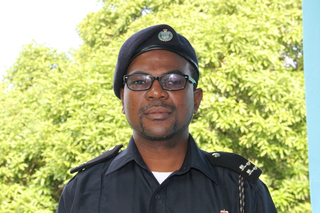 Roger Fyfield, Assistant Comptroller at the Customs and Excise Department on Nevis at the Department of Information on December 09, 2016.